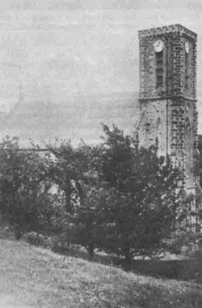 Clock dedication attended by Mrs Ryan, 1929